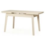 Стол раскладной TM-73 молочный матовый 110 (+30)*70*75 см