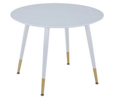 Стіл круглий TM-99 білий 100 см