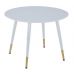 Стіл круглий TM-99 білий 100 см в інтернет магазині "Меблі Даром"