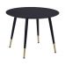 Стол обеденный TM-99 черный 100 см в интернет-магазине "Мебли Даром"