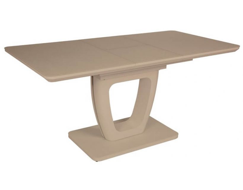 Стіл розкладний скляний TML-560 капучіно матовий VETRO (Ветро) в інтернет магазині "Меблі Даром"