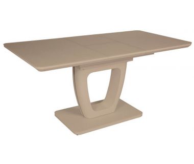 Стіл розкладний скляний TML-560 капучіно матовий VETRO (Ветро)