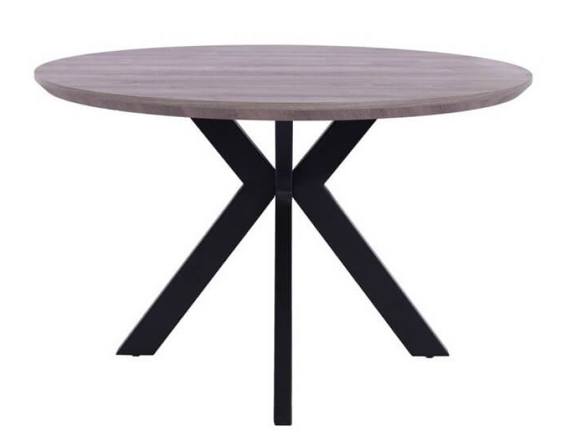 Стіл круглий TML-660 попелястий дуб 120 см в інтернет магазині "Меблі Даром"