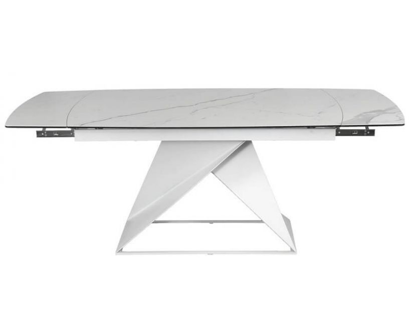 Розкладний стіл TML-820 білий мармур, кераміка в інтернет магазині "Меблі Даром"