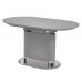 Розкладний стіл скляний матовий TMM-56 сірий в інтернет магазині "Меблі Даром"