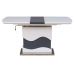Стіл-трансформер TMT-80 білий з сірим в інтернет магазині "Меблі Даром"