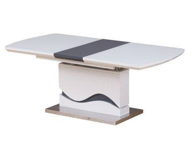 Стіл-трансформер TMT-80 білий з сірим