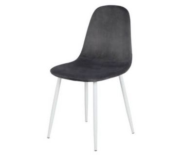 Стілець M-10 сірий вельвет