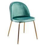 Стул M-12-2 изумрудный вельвет