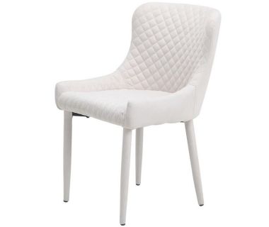 Стілець M-20 молочний шенилл