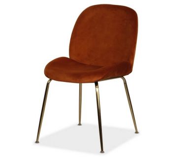 Стілець M-32-3 мідний вельвет