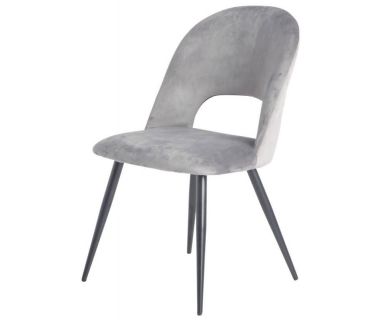 Стілець M-33 попелястий вельвет