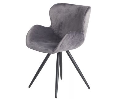 Стул M-50 пепельный вельвет