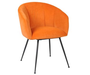 Стул M-60 медный матовый вельвет