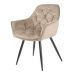 Стул M-65 капучино вельвет VETRO (Ветро) VETRO Modern (Ветро) в интернет-магазине "Мебли Даром"
