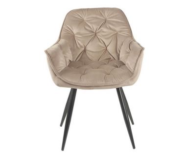Стілець M-65 капучіно вельвет