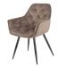 Стілець M-65 коричневий вельвет VETRO Modern (Ветро) в інтернет магазині "Меблі Даром"