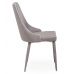 Стілець M-03 сірий з білим кантом