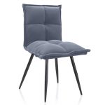 Стул N-130 матовый серый вельвет