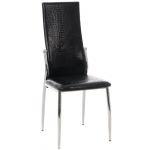 Стілець N-20 чорний крокодил