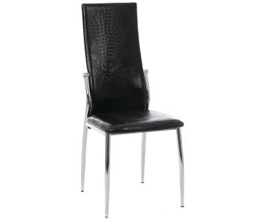 Стілець N-20 чорний крокодил