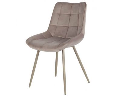 Стул N-45 капучино вельвет VETRO (Ветро)