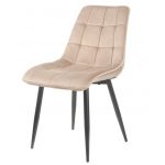 Стілець N-46 капучіно вельвет VETRO (Ветро)