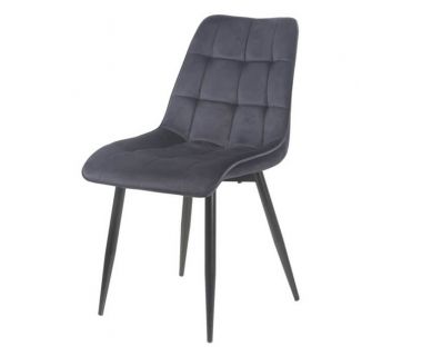 Стілець N-46 чорнильно-синій вельвет VETRO (Ветро)