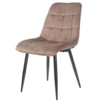 Стул N-46 коричневый вельвет VETRO (Ветро)