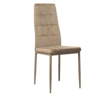Стілець N-66-2 капучіно вельвет VETRO (Ветро) Стілець N-66-2 капучіно вельвет VETRO (Ветро)