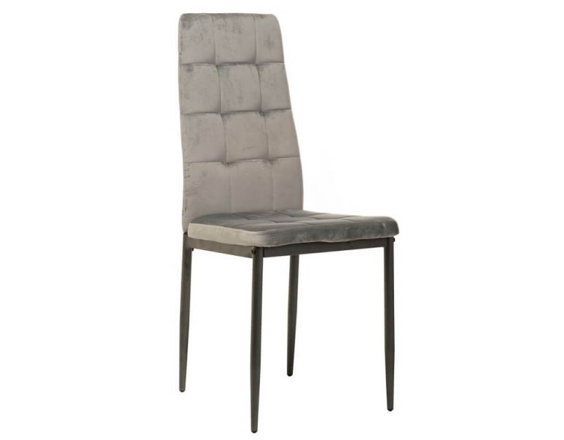 Стул N-66-2 серый вельвет в интернет-магазине "Мебли Даром"
