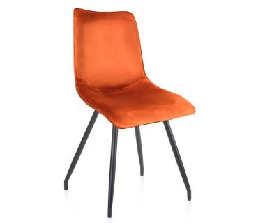 Стілець N-76 матовий мідний вельвет