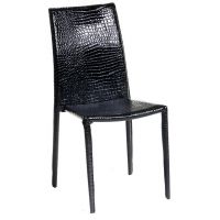 Стілець NC-500 чорний крокодил