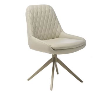 Стілець поворотний R-80 світло сірий