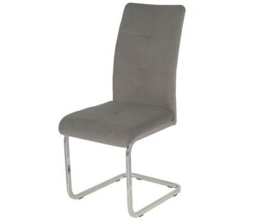 Стілець S-119 матовий сірий вельвет VETRO (Ветро)