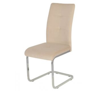 Стілець S-119 матовий капучіно вельвет VETRO (Ветро)