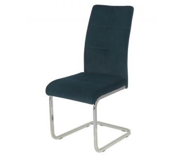 Стілець S-119 матовий блакитний вельвет VETRO (Ветро)