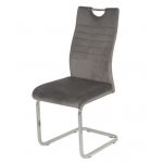Стілець S-120 сірий вельвет VETRO (Ветро)