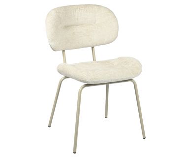 Стул M-120 жемчужный + капучино