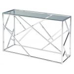 Стол консоль CF-3 прозрачный Vetro (Ветро)