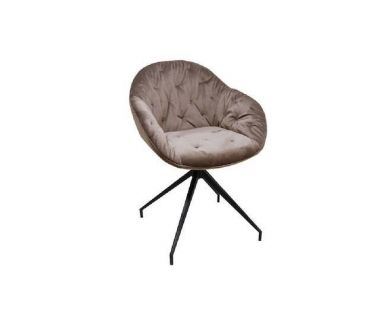 Стілець поворотний R-145 капучино + чорний Стілець поворотний R-145 капучино + чорний