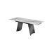 Керамічний стіл Олімпія ТМL-985 ребекка грей + чорний VETRO Modern (Ветро) в інтернет магазині "Меблі Даром"