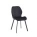 Стілець N-54 чорний велюр + чорний в інтернет магазині "Меблі Даром"
