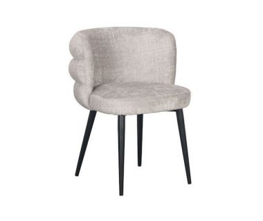 Стілець M-215 устричний + чорний