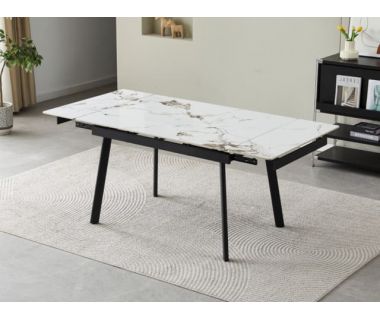 Керамічний стіл TM-98-1 панда вайт + чорний Керамічний стіл TM-98-1 панда вайт + чорний