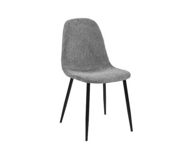 Стілець N-160 сірий букле + чорний VETRO (Ветро)
