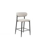 Напівбарний стілець B-160 натуральний + чорний VETRO (Ветро)