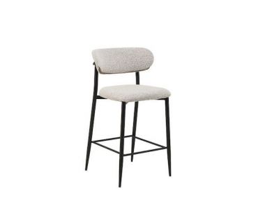 Напівбарний стілець B-160 натуральний + чорний VETRO (Ветро)