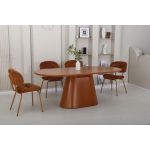 Стіл поліуретановий МДФ TМ-210 апельсин