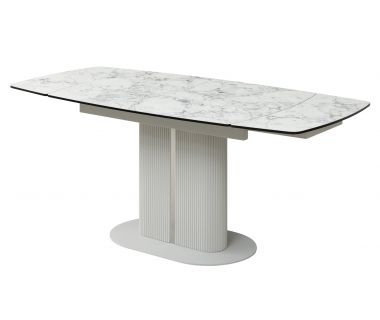 Стіл з HPL поверхнею Кортина TML-1400 суперіор вайт + білий